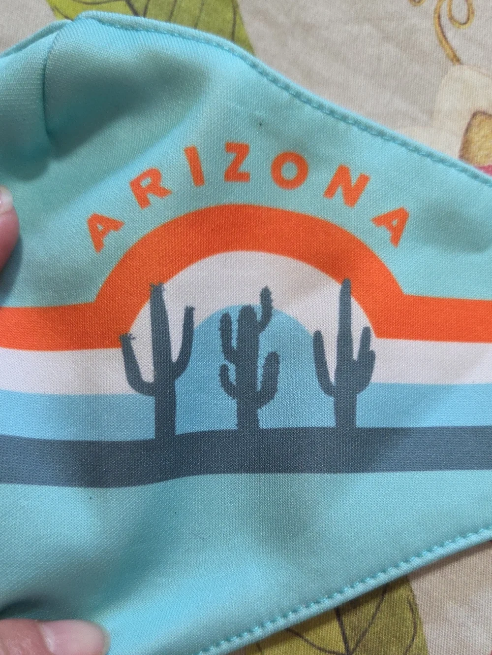 Assorted 8 Reusable Face Masks with Arizona Graphic